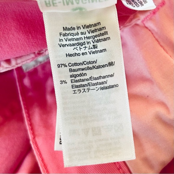 J Crew Vintage Straight Barbie Bubble Gum Pink Mid Rise Chino Pants, size 30 - Picture 10 of 13